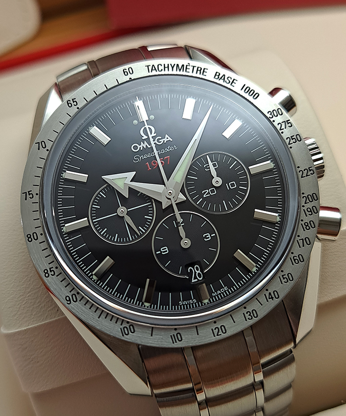 Omega Speedmaster 1957 Broad Arrow Co-Axial Chronograph Ref. 321.10.42.50.01.001